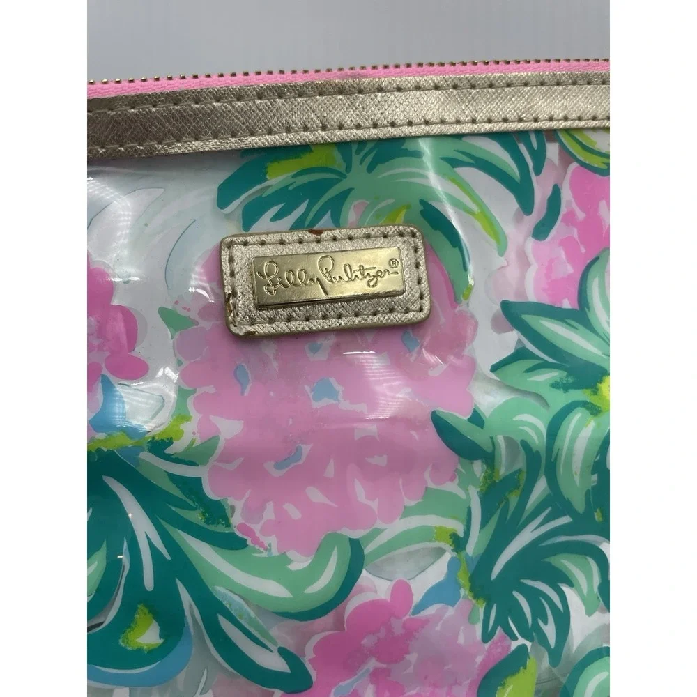 Lilly Pulitzer‎ Stationary Pencils Makeup or Toiletries Zippered Pouch